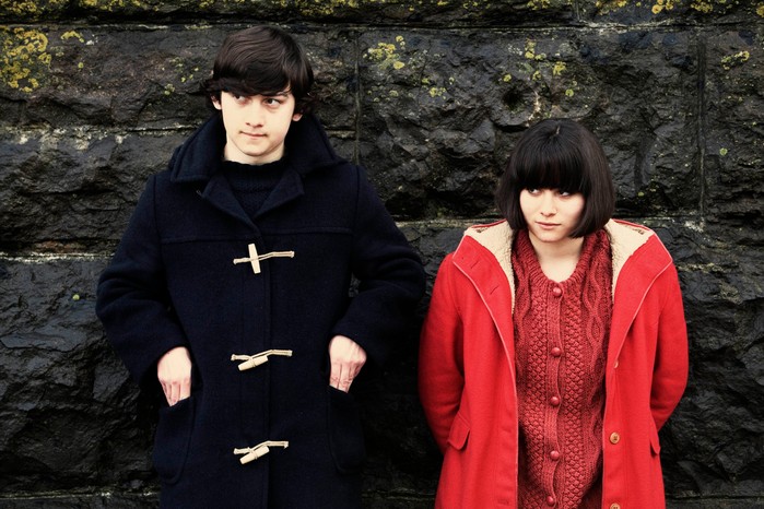 Submarine Craig Roberts as Oliver Tate and Yasmin Paige as Jordana Bevan in Submarine