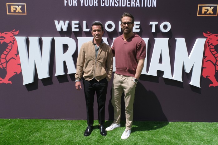 Ryan Reynolds and Rob McElhenney attend the FYC Red Carpet For FX's "Welcome To Wrexham" Ryan Reynolds and Rob McElhenney attend the FYC Red Carpet For FX's "Welcome To Wrexham"