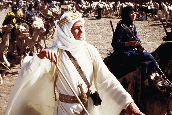 O' Toole & Sharif-2 Peter O'Toole and Omar Sharif in Lawrence of Arabia