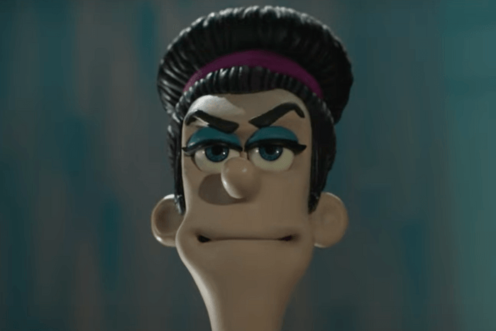 Chicken Run 2 Mrs Tweedy in Chicken Run 2 looking sly